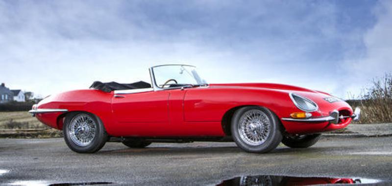 Jaguar E-type at Bonhams Goodwood sale