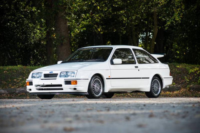 Ford Sierra Cosworth RS500 at Silverstone auctions at the NEC show