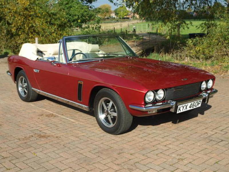 Jenson Interceptor Series 3 at Silverstone auctions at the NEC show