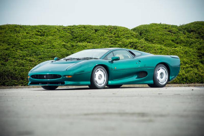 Jaguar XJ220 at Silverstone auctions at the NEC show